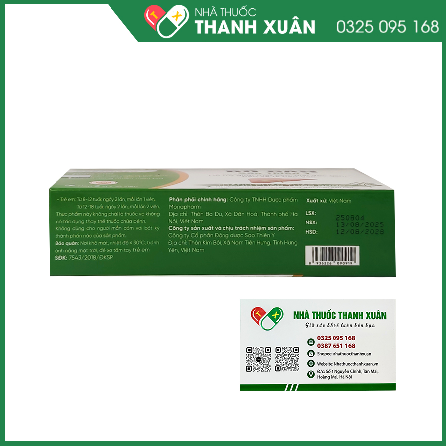 Bổ Gan Sao Thiên Y giúp hỗ trợ giải nhiệt, mát gan, giải độc gan, bảo vệ tế bào gan, giúp tăng cường chức năng gan